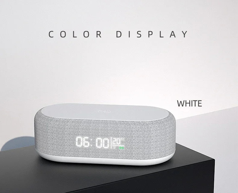 AmpUp Wireless Charger Alarm Clock