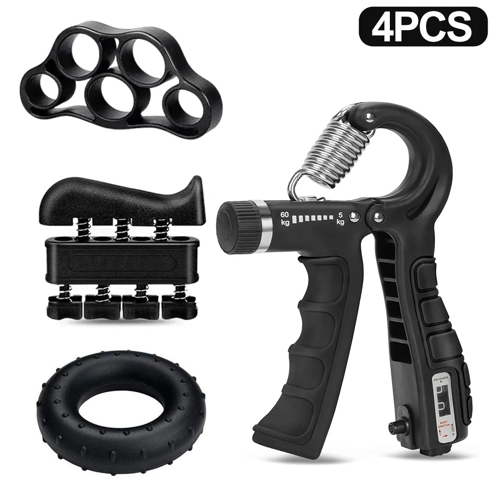 AmpUp Adjustable Hand Gripper Fitness Training Set