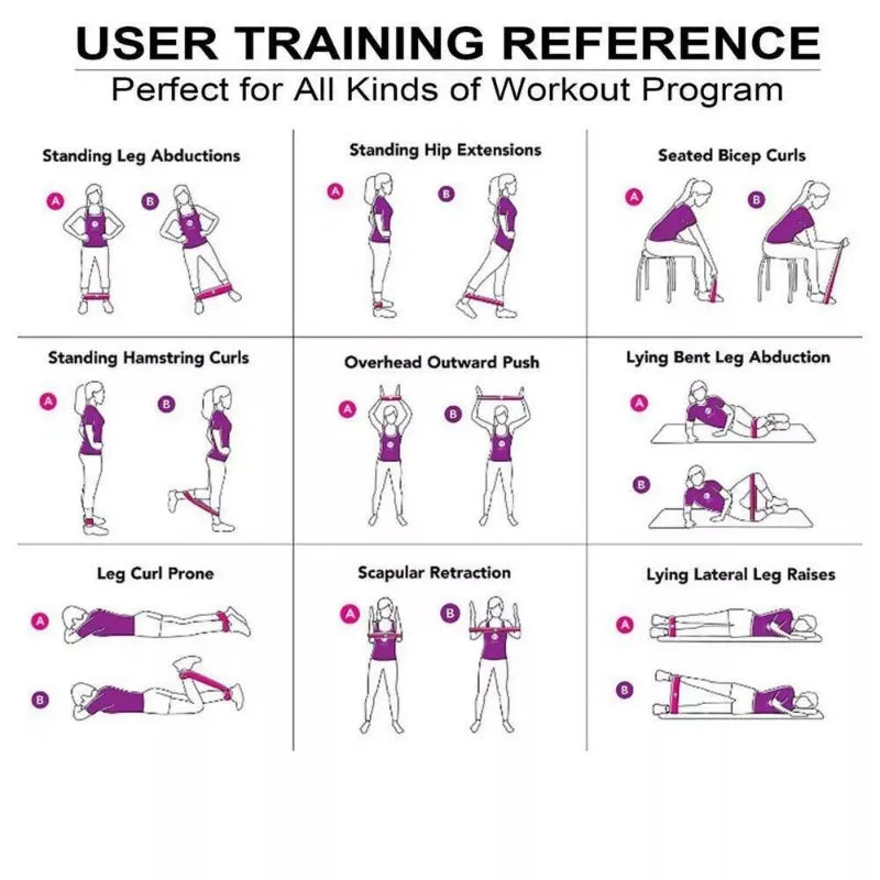 AmpUp Yoga Sport Resistance Bands