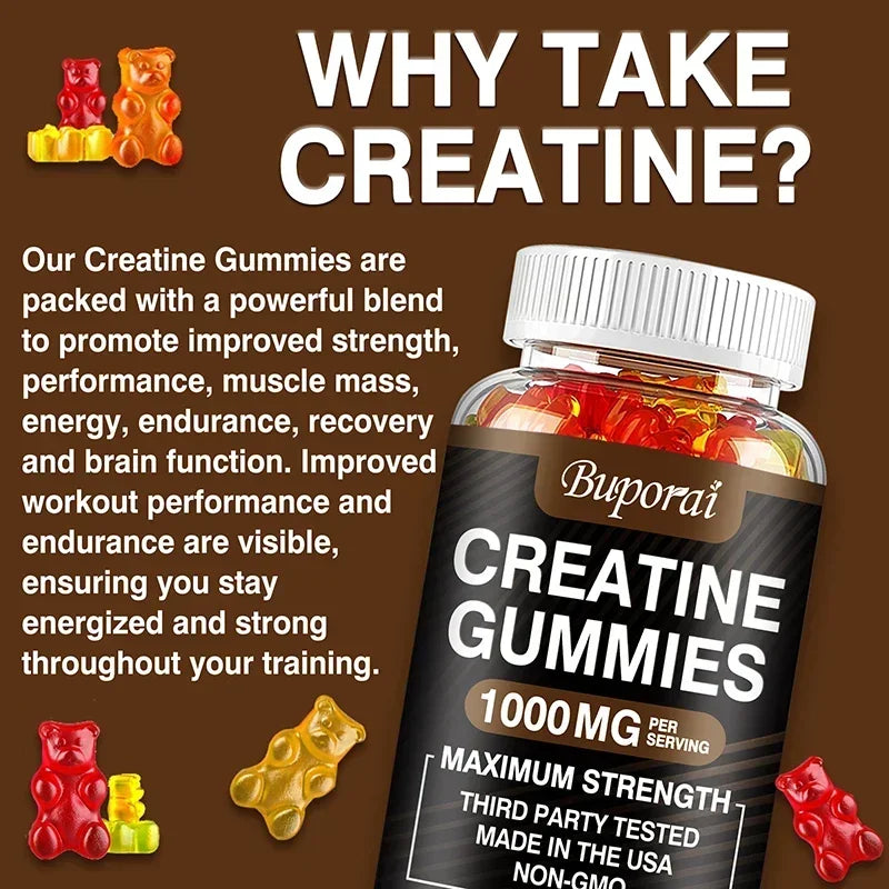 AmpUp Creatine Monohydrate Gummies