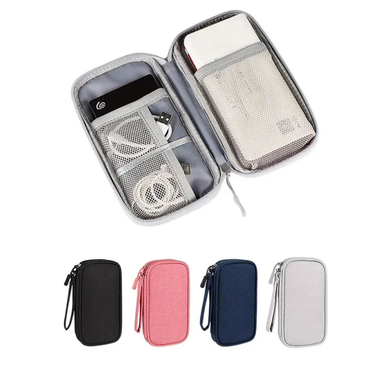 Portable Cable Organizer Waterproof Storage Bag
