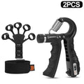 AmpUp Adjustable Hand Gripper Fitness Training Set