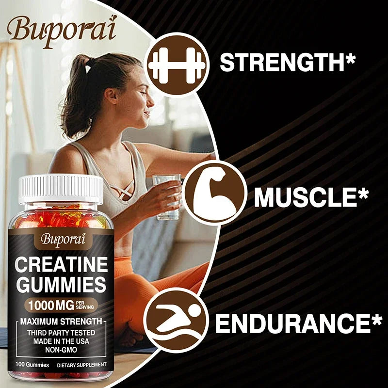 AmpUp Creatine Monohydrate Gummies