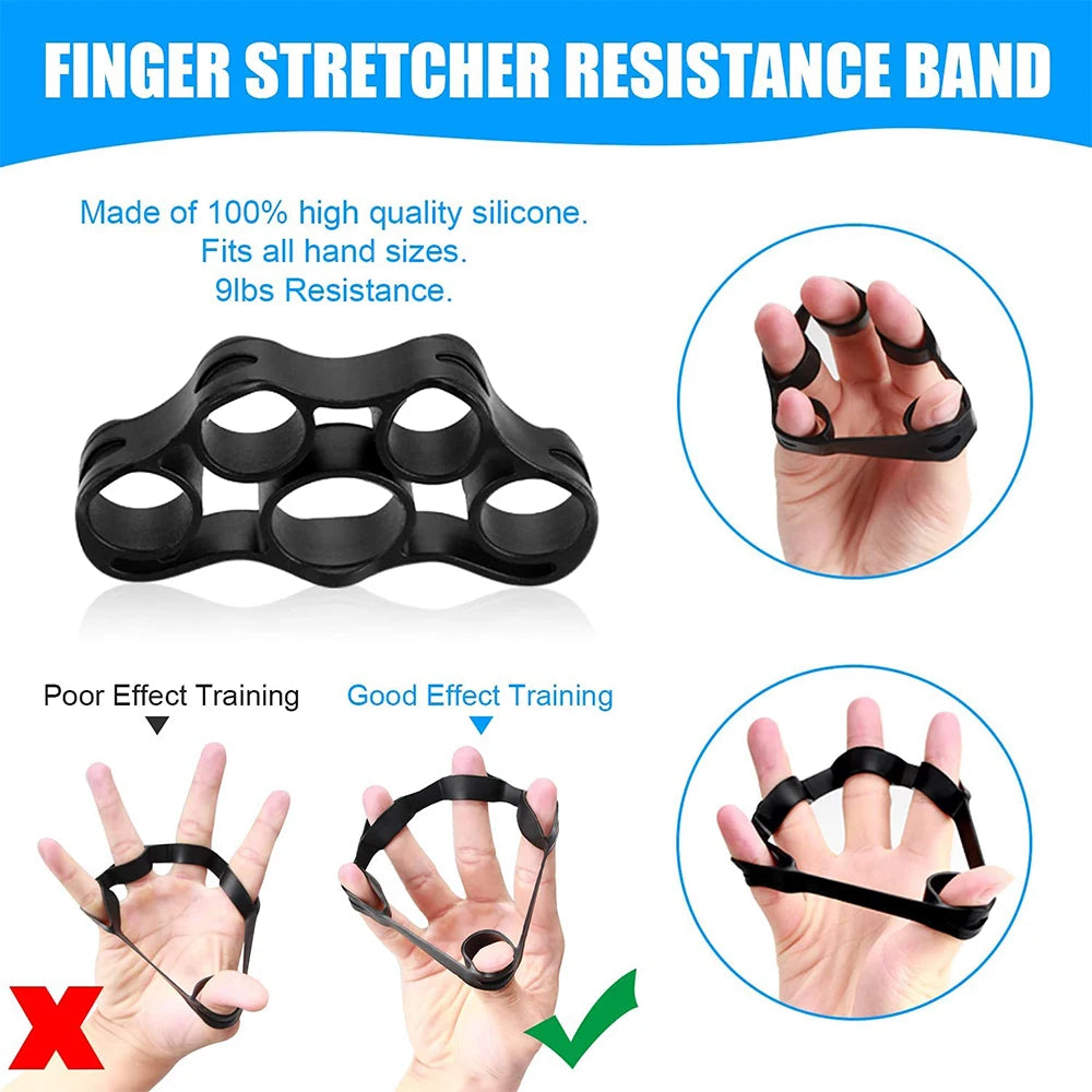 AmpUp Adjustable Hand Gripper Fitness Training Set